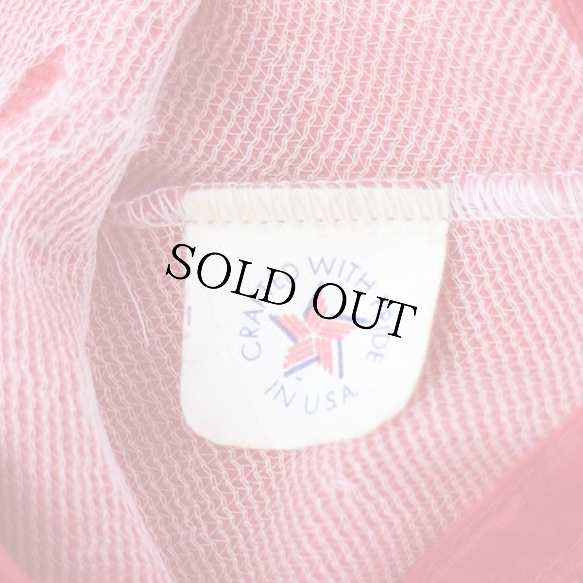 画像4: 80s USA製 Coca-Colaコカコーラ ロゴ 発泡プリント メッシュキャップ 赤 (4)