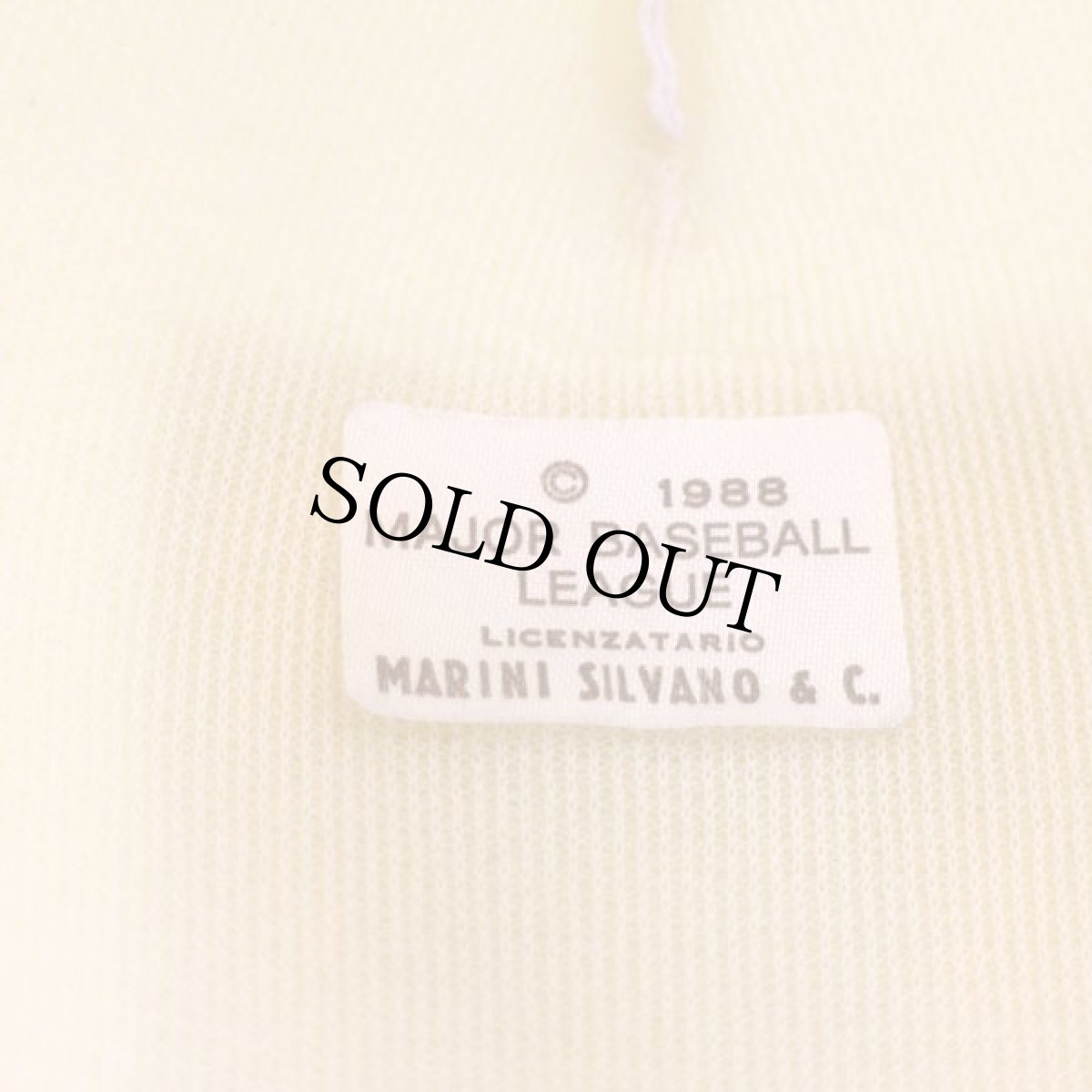 画像4: 80s MLB PITTSBURGH PIRATES 刺繍 ツートン 切り替え メッシュキャップ 黄×白 59cm (4)