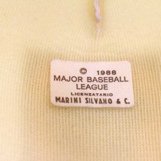 画像4: 80s MLB PITTSBURGH PIRATES 刺繍 ツートン 切り替え メッシュキャップ 黄×白 59cm (4)