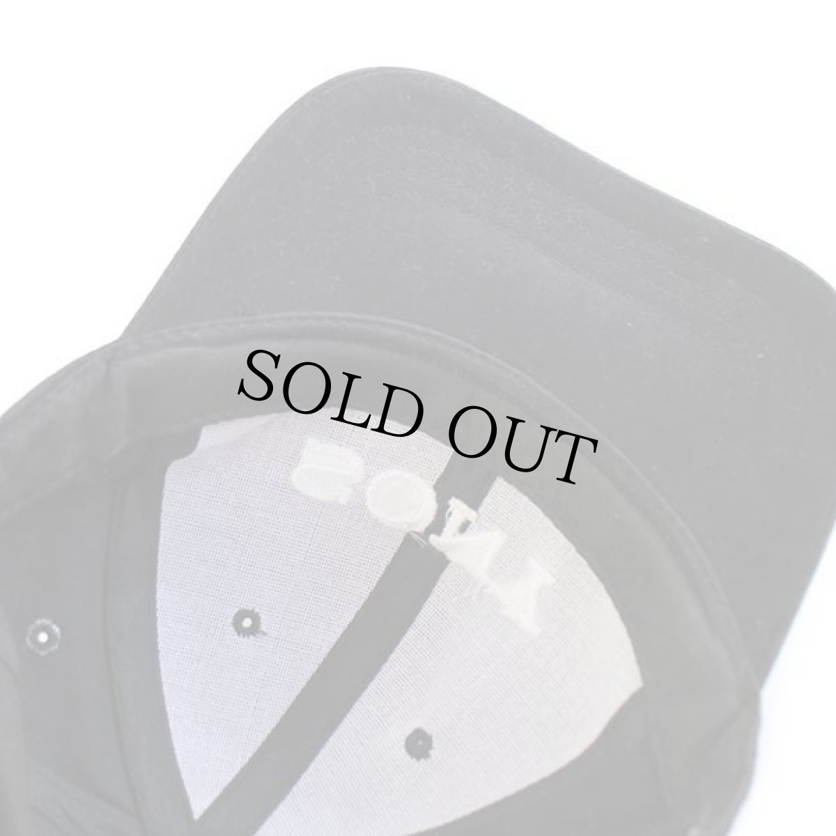 画像5: SONYソニー ロゴ刺繍 キャップ 黒 (5)