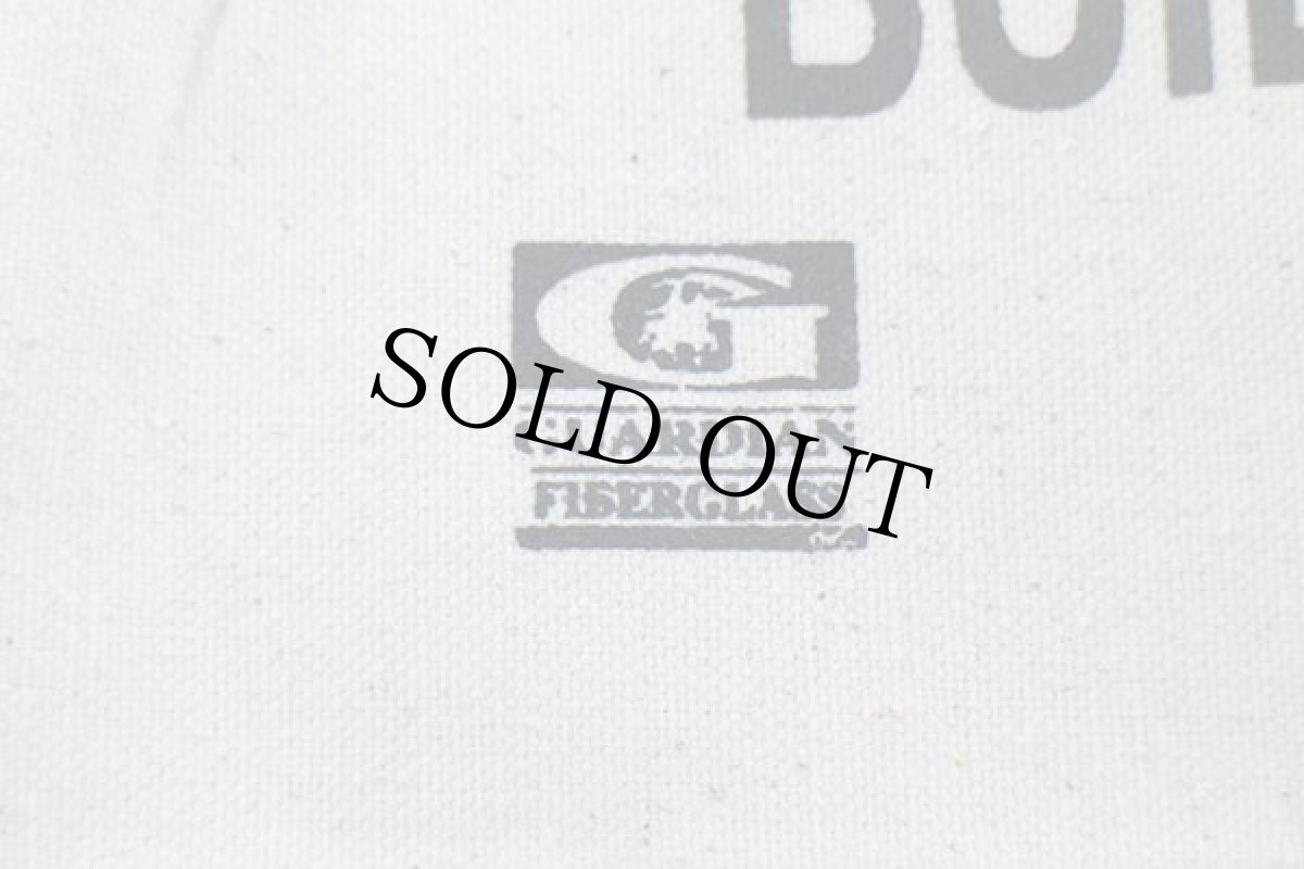 画像5: ビンテージ GUARDIAN FIBERGLASS HOME BUILDING MATERIALS キャンバス ワークエプロン 生成り (5)