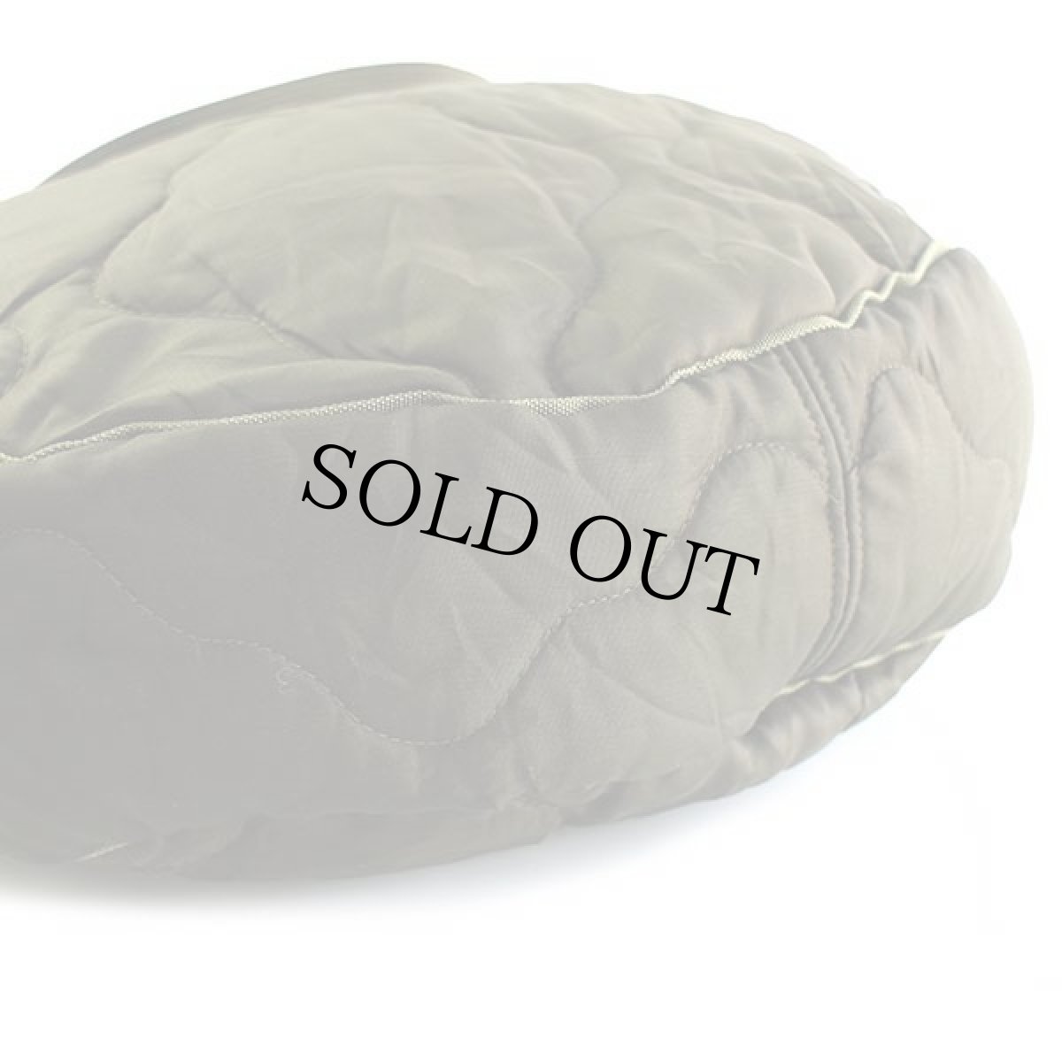 画像5: UNKNOWN 2WAY 丸型 キルティング ナイロン ショルダーバッグ オリーブ★A (5)