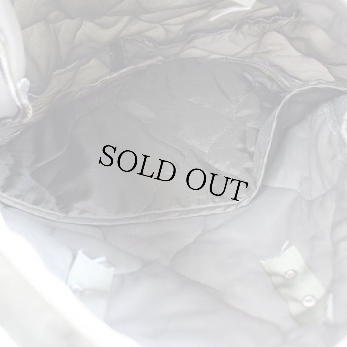 画像7: UNKNOWN 2WAY 丸型 キルティング ナイロン ショルダーバッグ オリーブ★A (7)