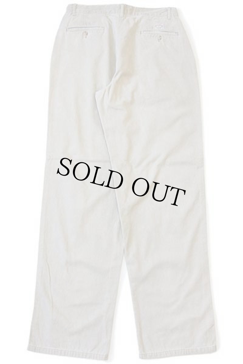 画像3: 90s ポロ ラルフローレン ツータック コットン チノパン グレーベージュ w32★174 (3)