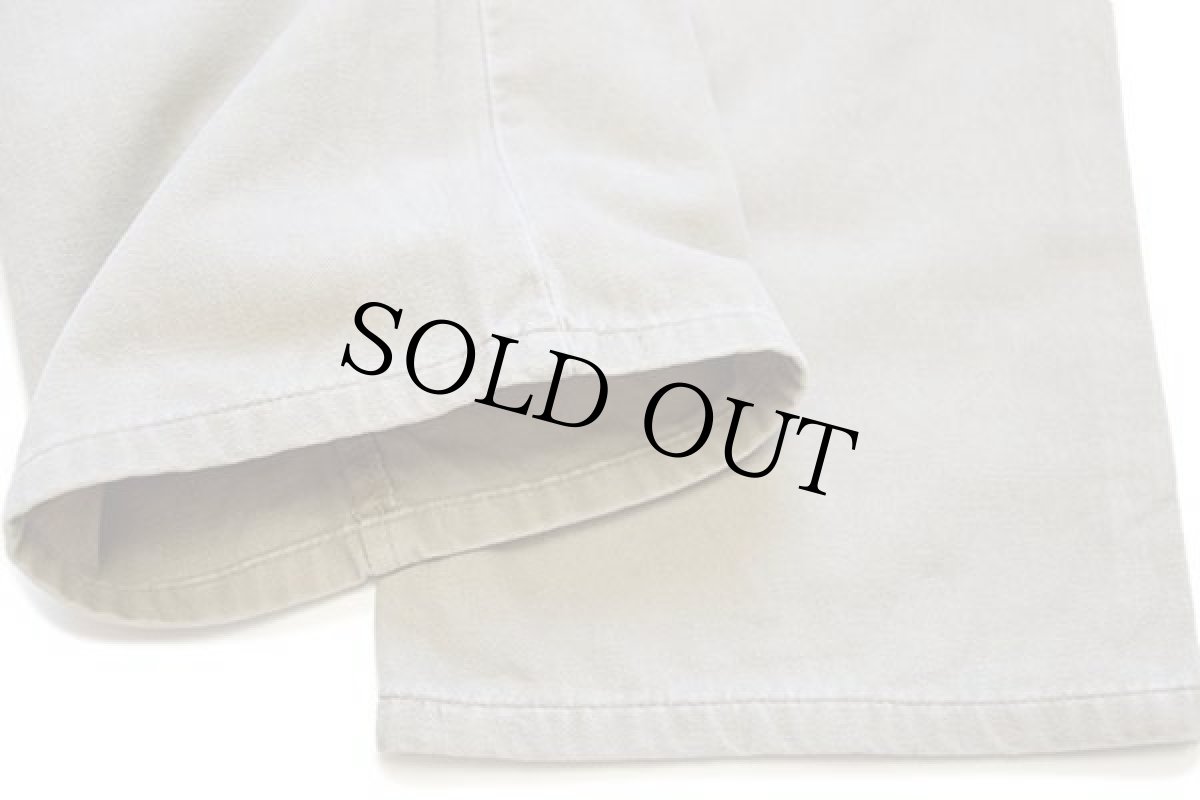 画像7: 90s ポロ ラルフローレン ツータック コットン チノパン グレーベージュ w32★174 (7)