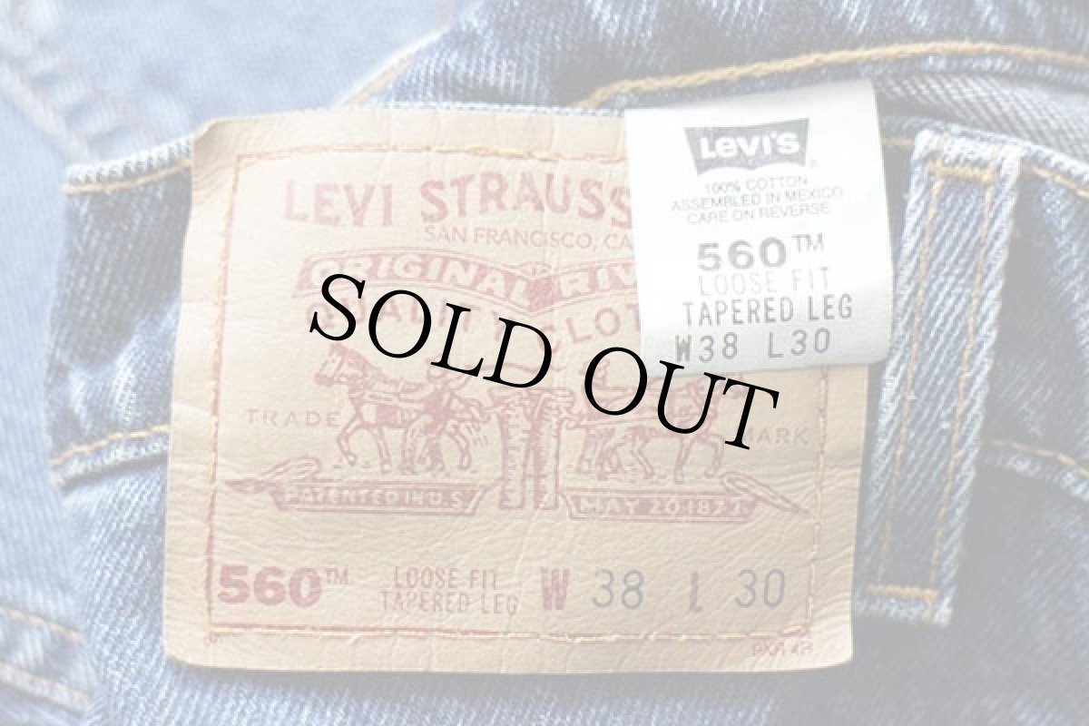 画像6: 90s メキシコ製 Levi'sリーバイス 560 デニムパンツ w38 L30★SDP1931 (6)