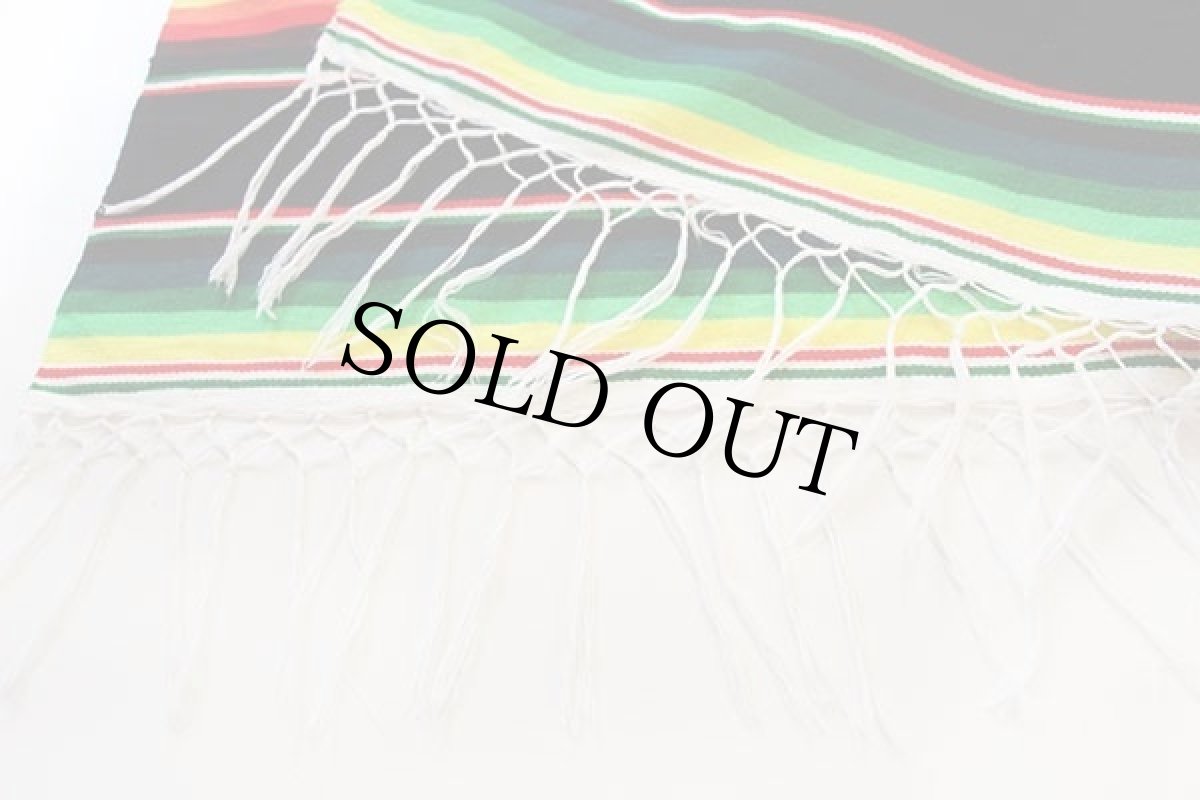 画像5: メキシカン ラグ サラペ (5)