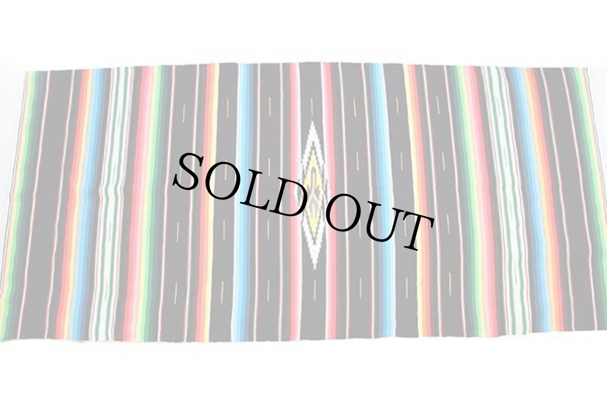 画像2: メキシカン ラグ サラペ (2)