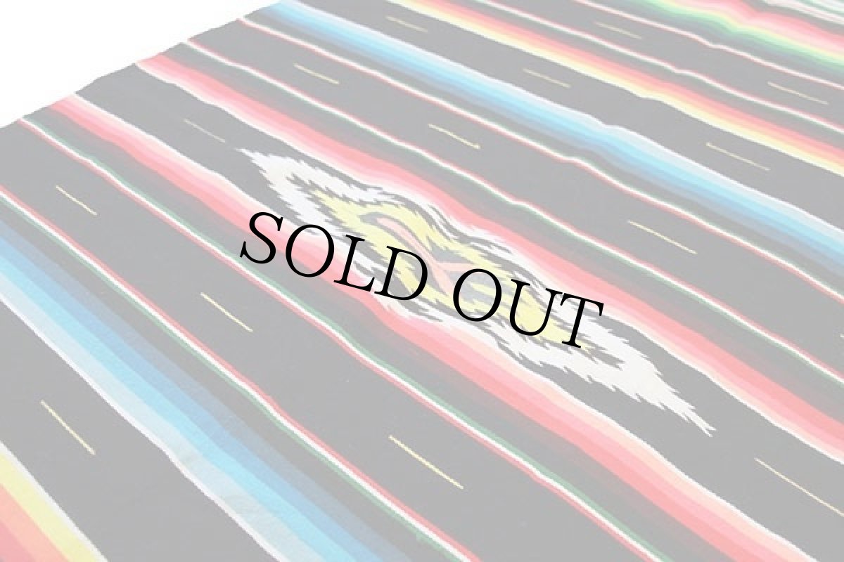 画像3: メキシカン ラグ サラペ (3)