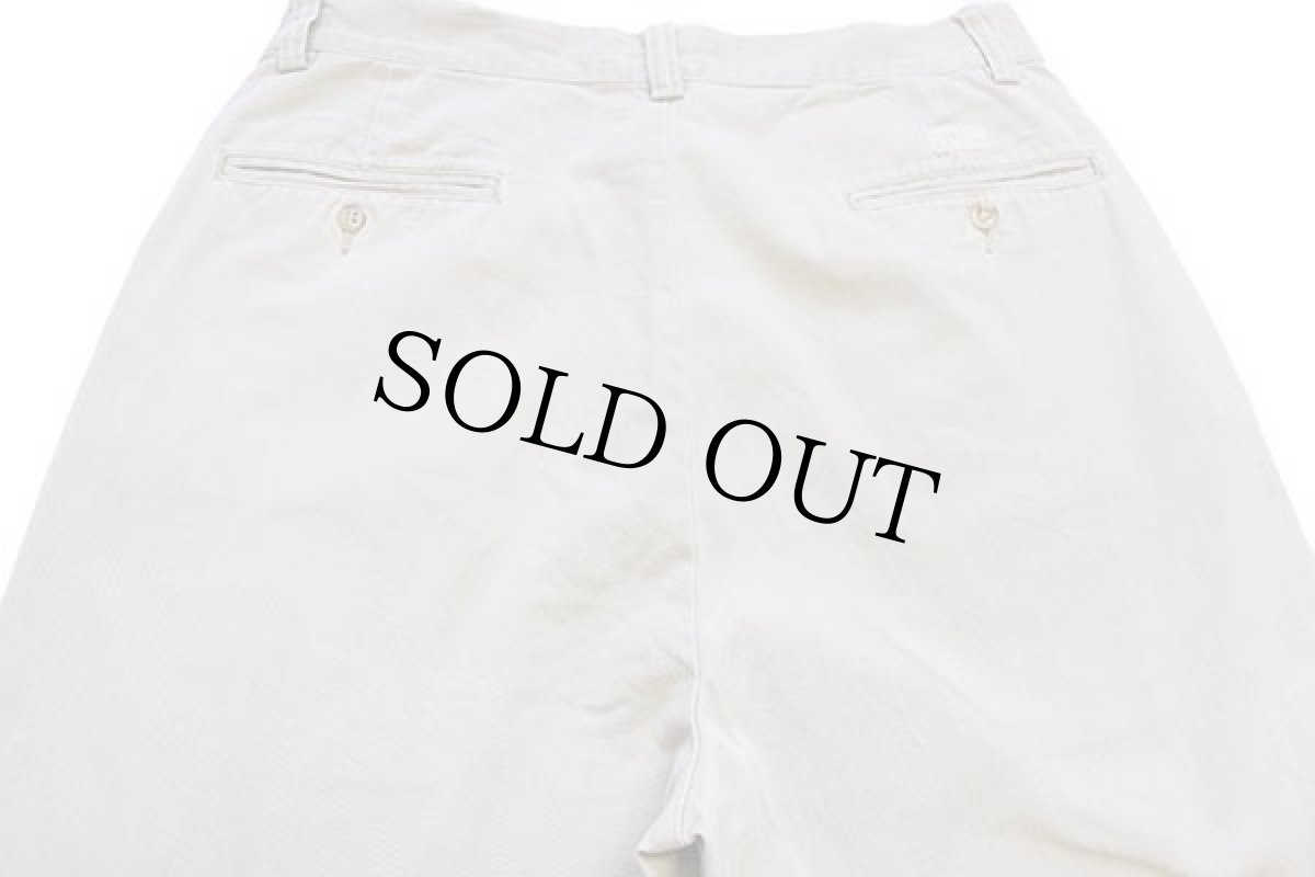 画像5: 90s ポロ ラルフローレン コットン チノパン ベージュ w33 L32★178 (5)