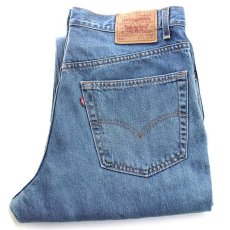 画像1: 00s USA製 Levi'sリーバイス 550 デニムパンツ w38 L30★SDP1934 (1)