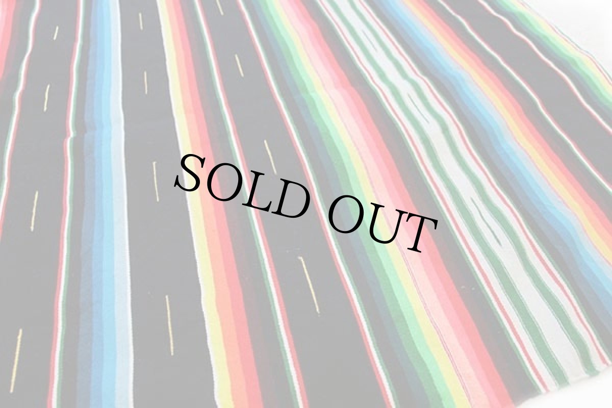 画像4: メキシカン ラグ サラペ (4)