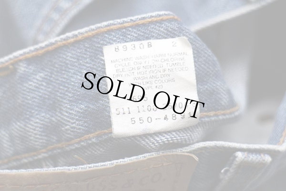 画像7: 00s USA製 Levi'sリーバイス 550 デニムパンツ w38 L30★SDP1934 (7)