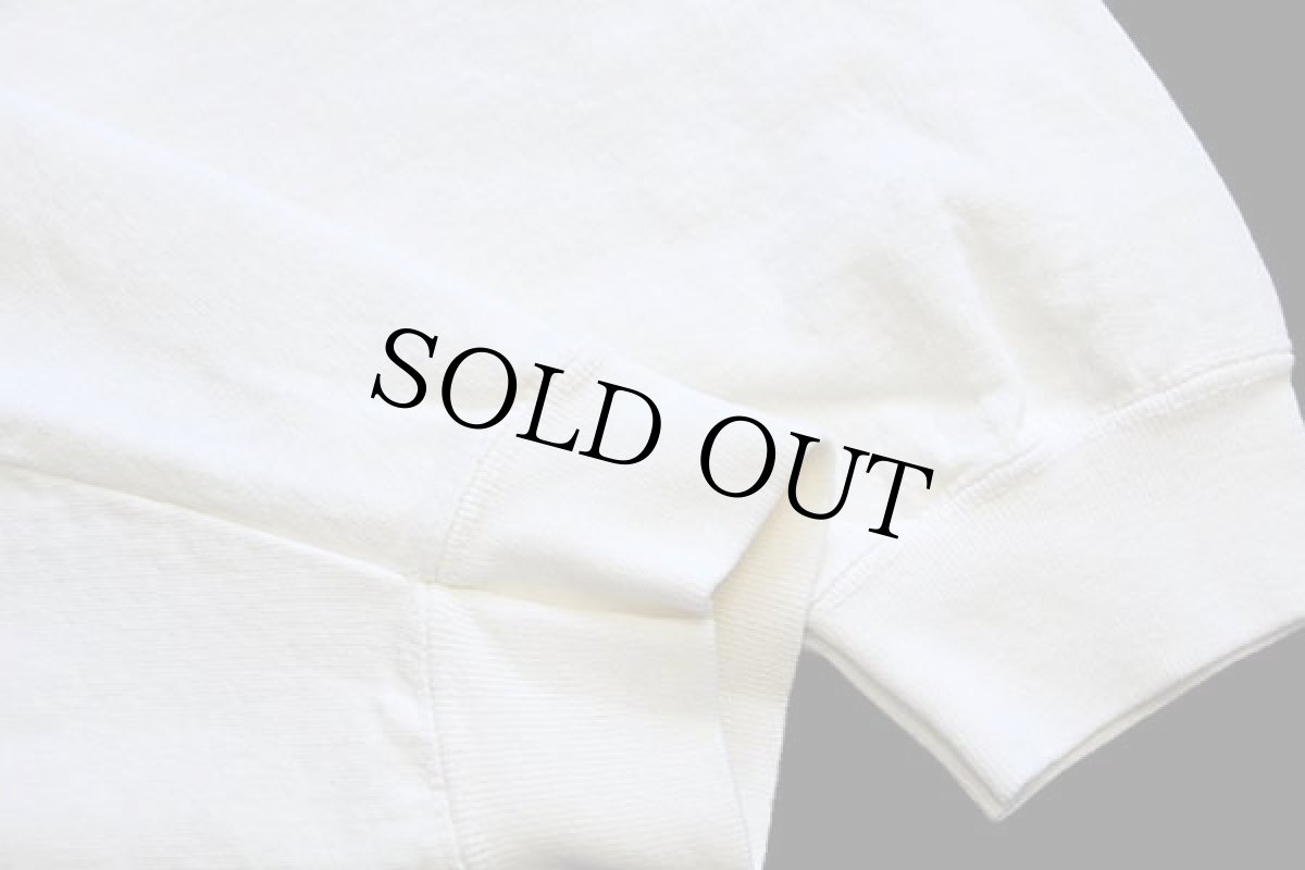 画像6: 80s USA製 VICTORIA'S SECRET サンフェイス ロールネック コットン スウェット アイボリー M/L (6)