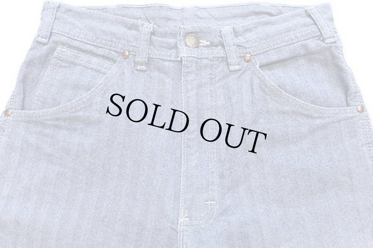 画像4: 80s USA製 KEY HBT ヘリンボーンツイル ペインターパンツ w28 (4)