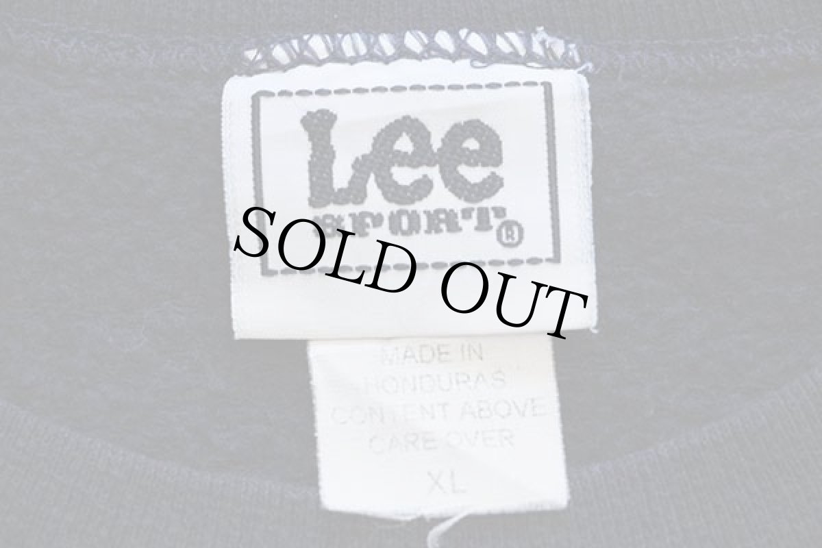 画像5: 00s Leeリー FedExフェデックス ロゴ 両面プリント スウェット 紺 XL (5)