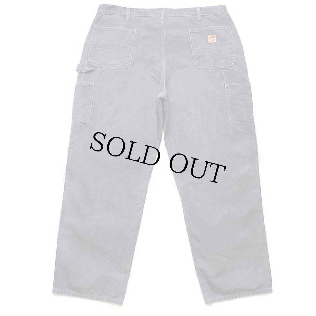 画像3: メキシコ製 carharttカーハート ダック地 ペインターパンツ ペトロールブルー w42 L32 (3)