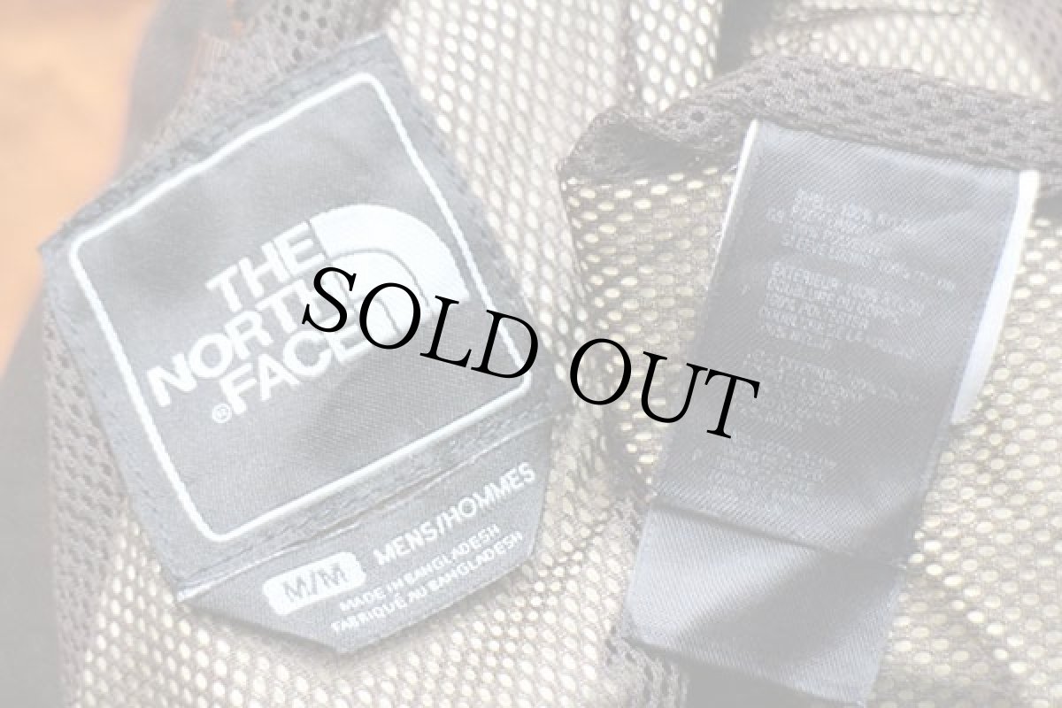 画像4: 00s THE NORTH FACEノースフェイス HYVENT ツートン 切り替え ナイロンパーカー オレンジ×レンガ M (4)