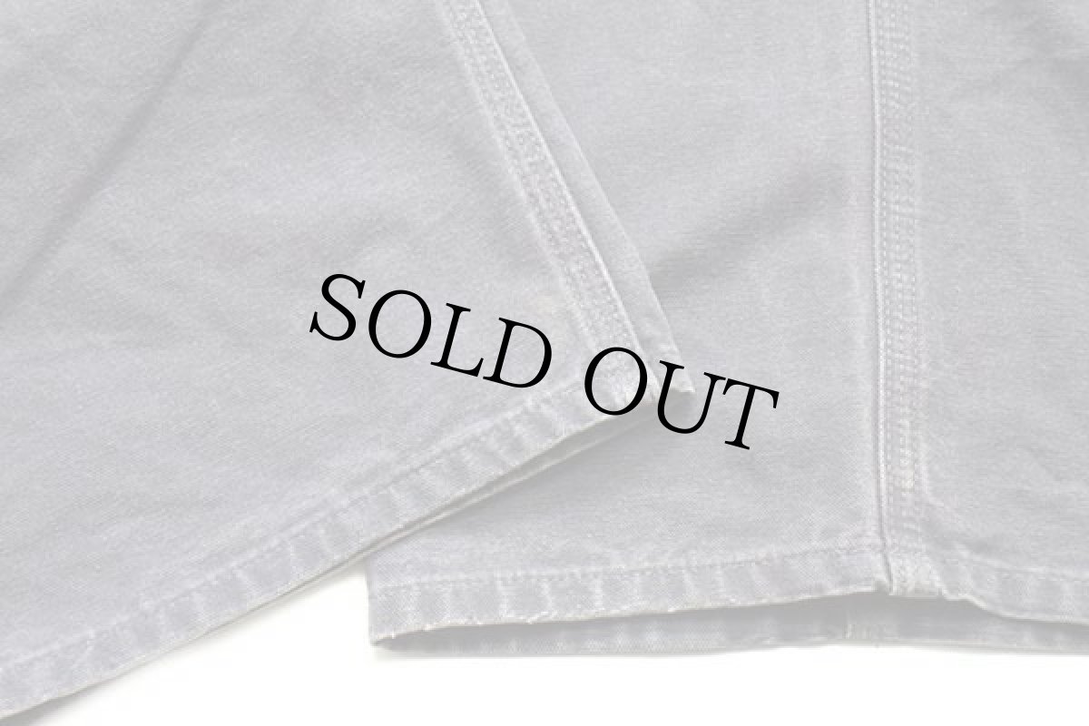 画像7: メキシコ製 carharttカーハート ダック地 ペインターパンツ ペトロールブルー w42 L32 (7)