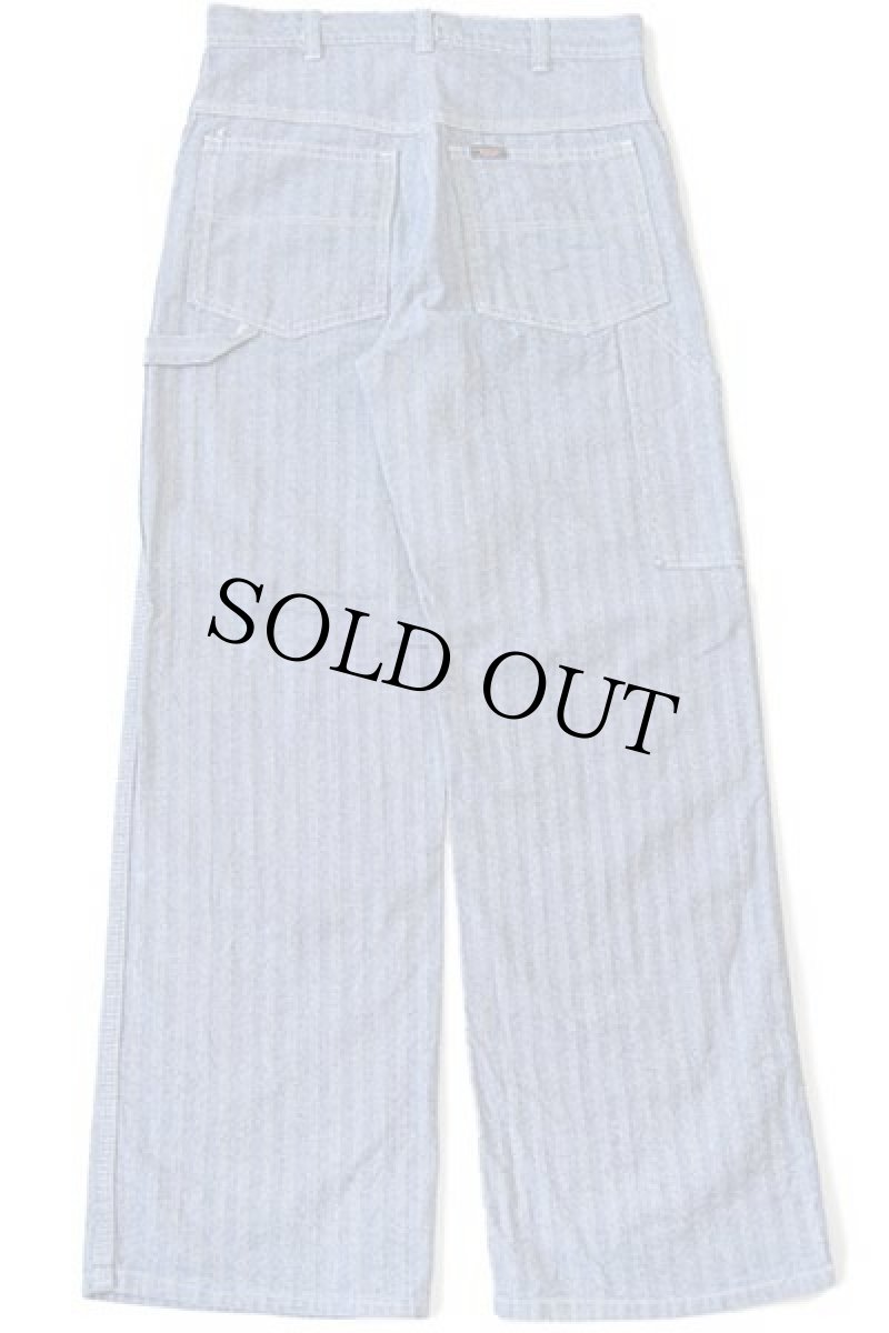 画像3: 80s USA製 KEY HBT ヘリンボーンツイル ペインターパンツ w28 (3)