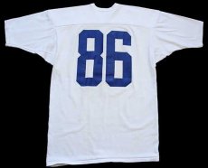 画像3: 70s USA製 RUSSELLラッセル ALAMEDA FOOTBALL 86 ナンバリング フットボールTシャツ 生成り XL (3)