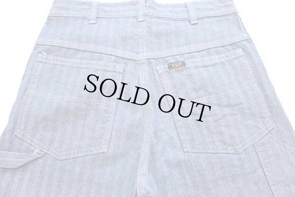 画像5: 80s USA製 KEY HBT ヘリンボーンツイル ペインターパンツ w28 (5)