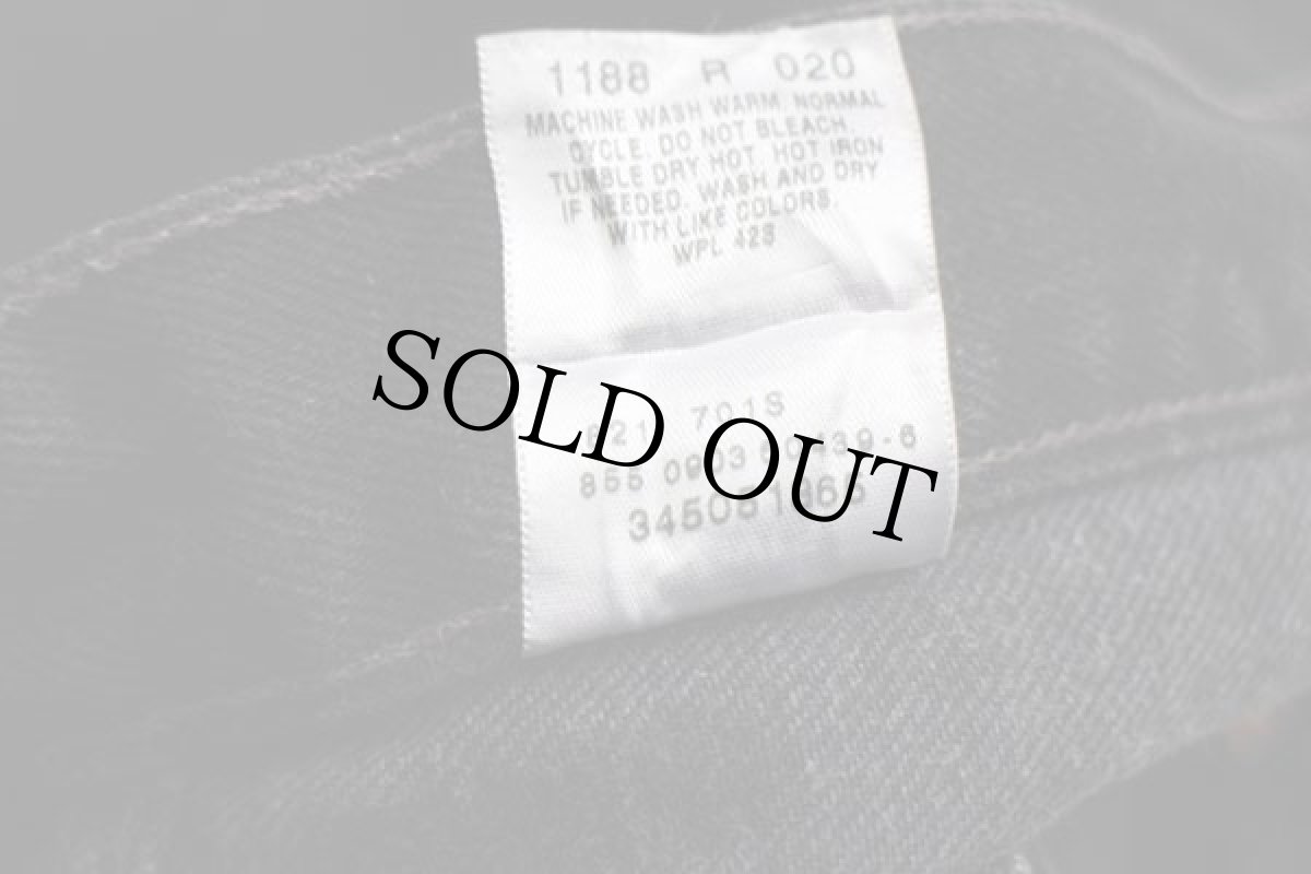 画像4: 00s メキシコ製 Levi'sリーバイス 505 ブラックデニム ショートパンツ w36★ショーツ (4)