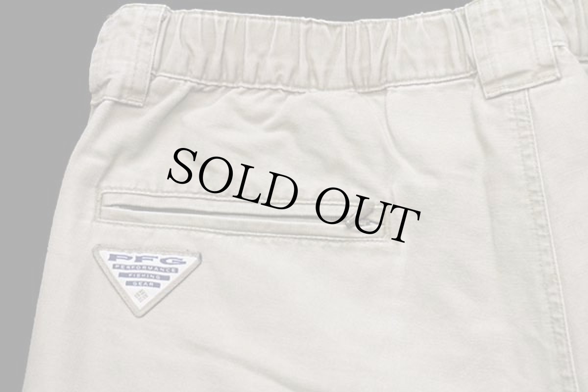 画像4: 00s Columbiaコロンビア PFG コットン キャンバス ブッシュ ショートパンツ カーキ M★ショーツ (4)