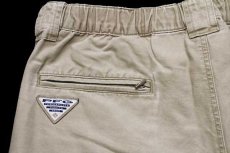 画像4: 00s Columbiaコロンビア PFG コットン キャンバス ブッシュ ショートパンツ カーキ M★ショーツ (4)