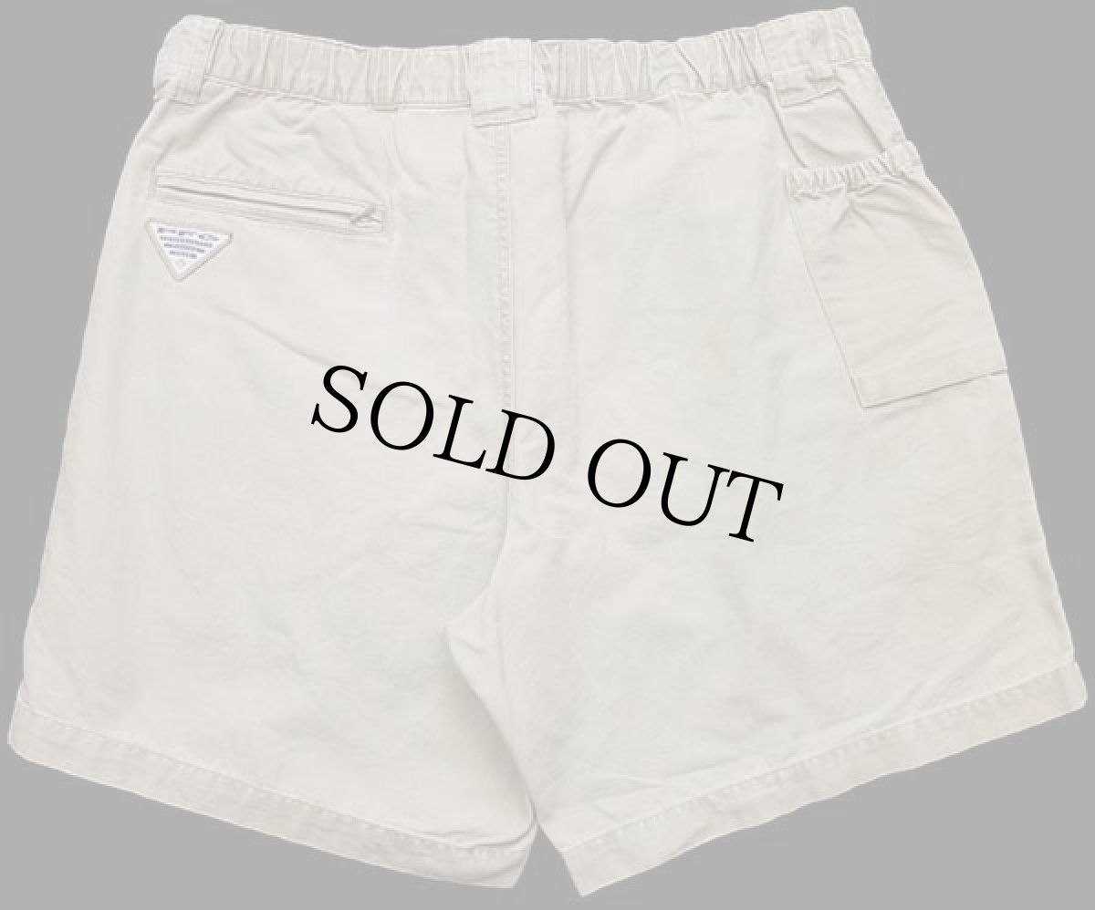 画像2: 00s Columbiaコロンビア PFG コットン キャンバス ブッシュ ショートパンツ カーキ M★ショーツ (2)
