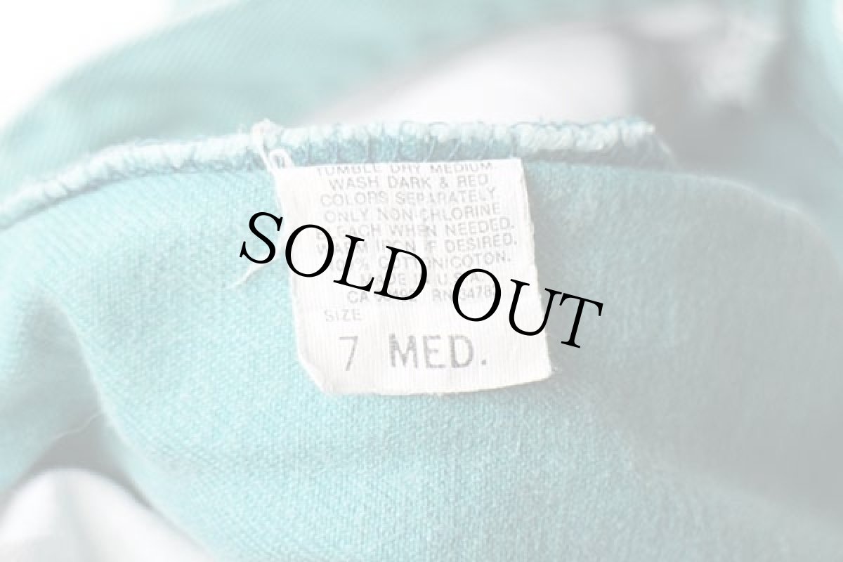 画像5: 90s USA製 Leeリー カラーデニム ショートパンツ エメラルドグリーン 7 MED★ショーツ (5)