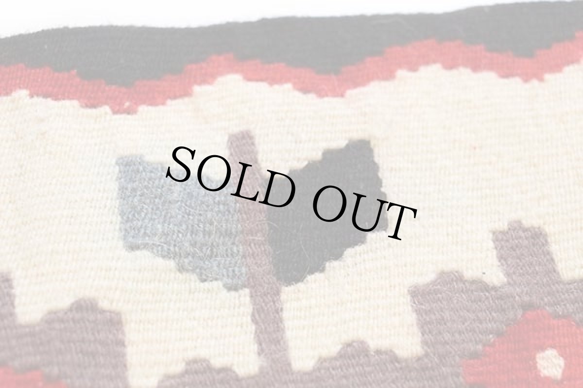 画像4: フォークロア柄 ロング ラグ マット★E (4)