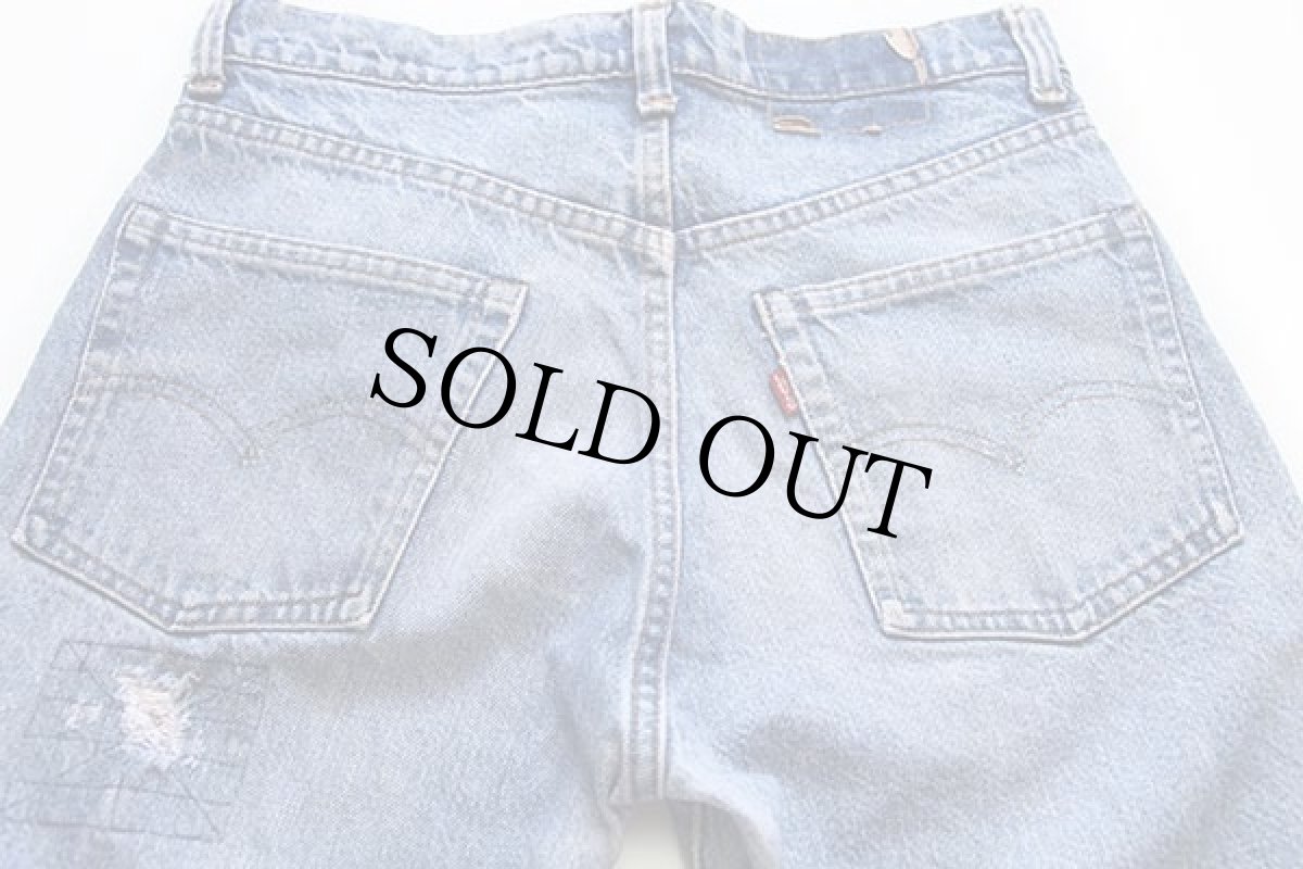 画像5: 80s USA製 Levi'sリーバイス 505 66後期 デニムパンツ ペンキ飛び w31 (5)