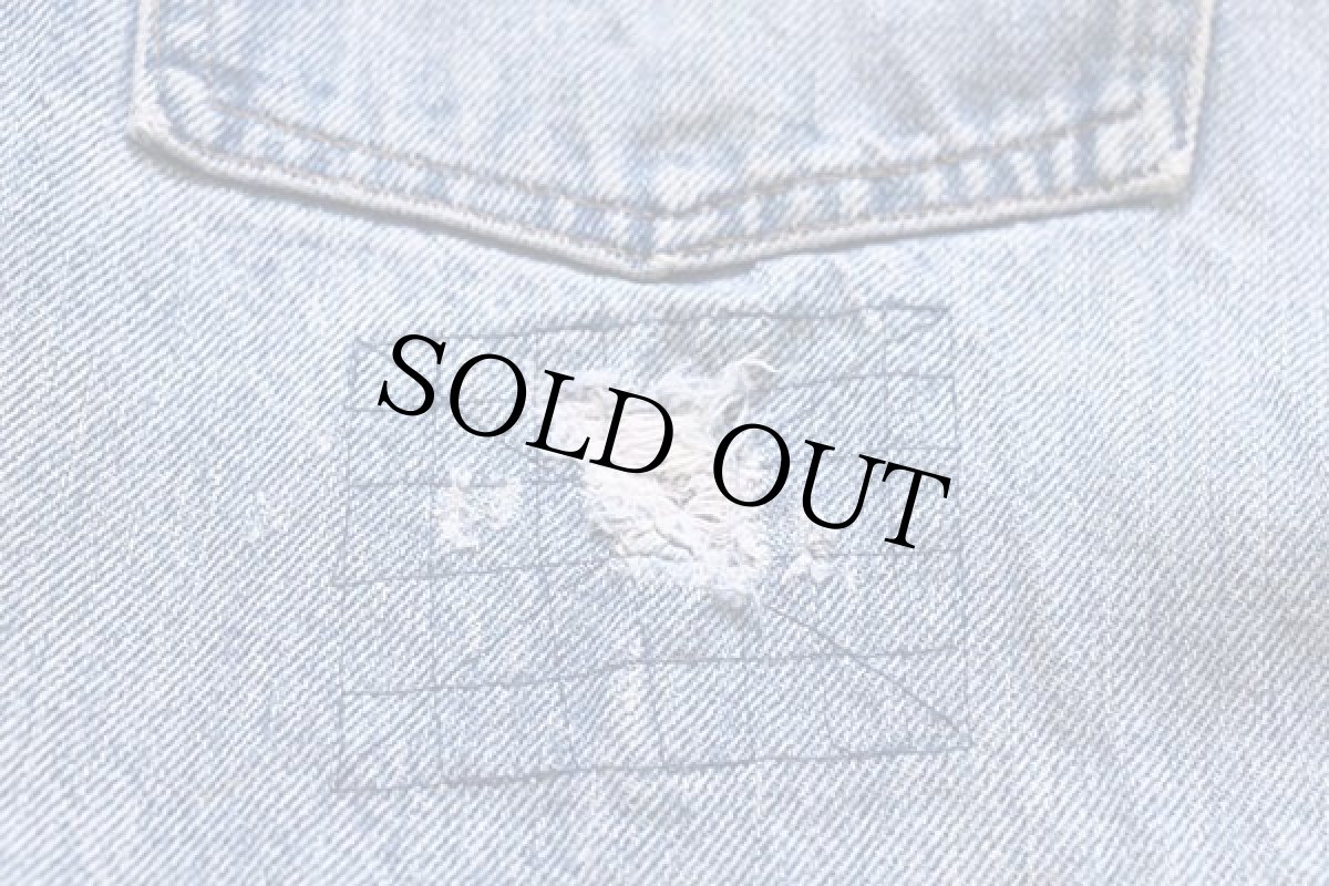 画像9: 80s USA製 Levi'sリーバイス 505 66後期 デニムパンツ ペンキ飛び w31 (9)