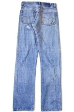 画像3: 80s USA製 Levi'sリーバイス 505 66後期 デニムパンツ ペンキ飛び w31 (3)