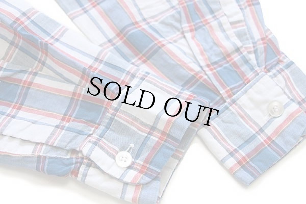 画像5: 60s Penneys TOWNCRAFT チェック コットン オープンカラーシャツ カスタム M (5)