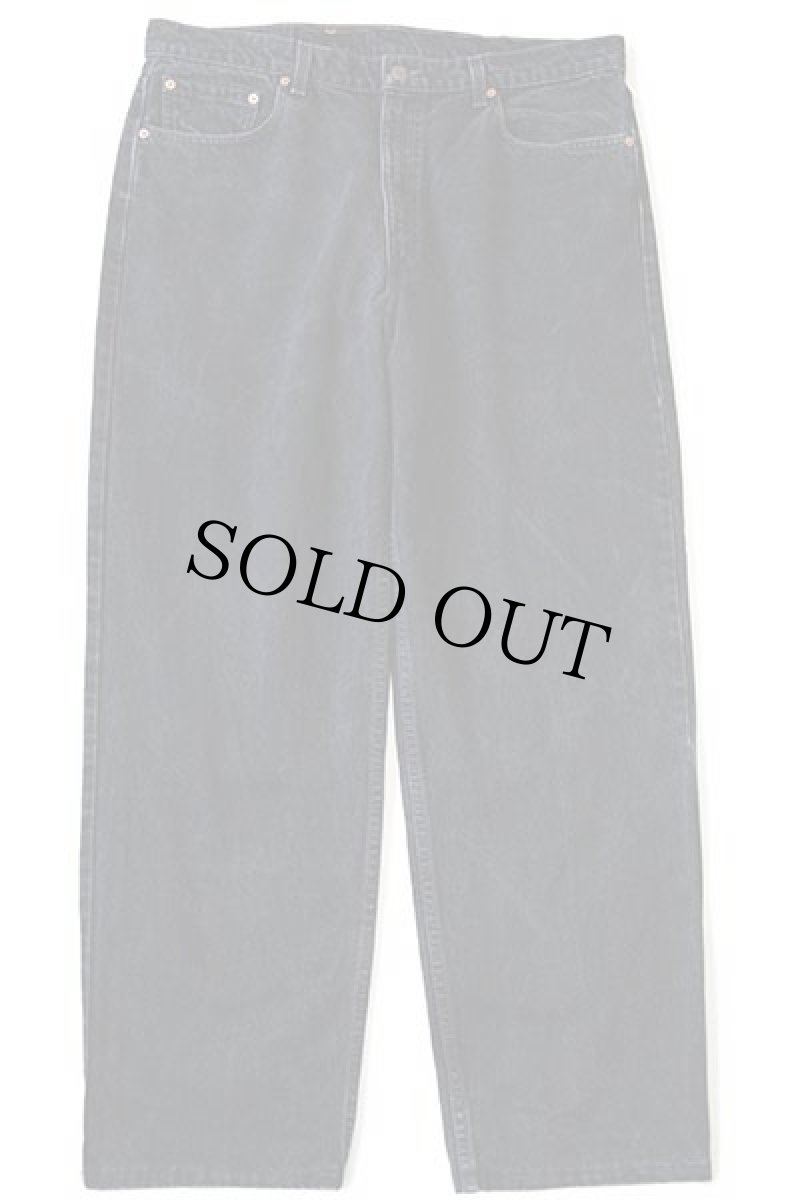 画像2: 90s USA製 Levi'sリーバイス 550 ブラック デニムパンツ w40 (2)