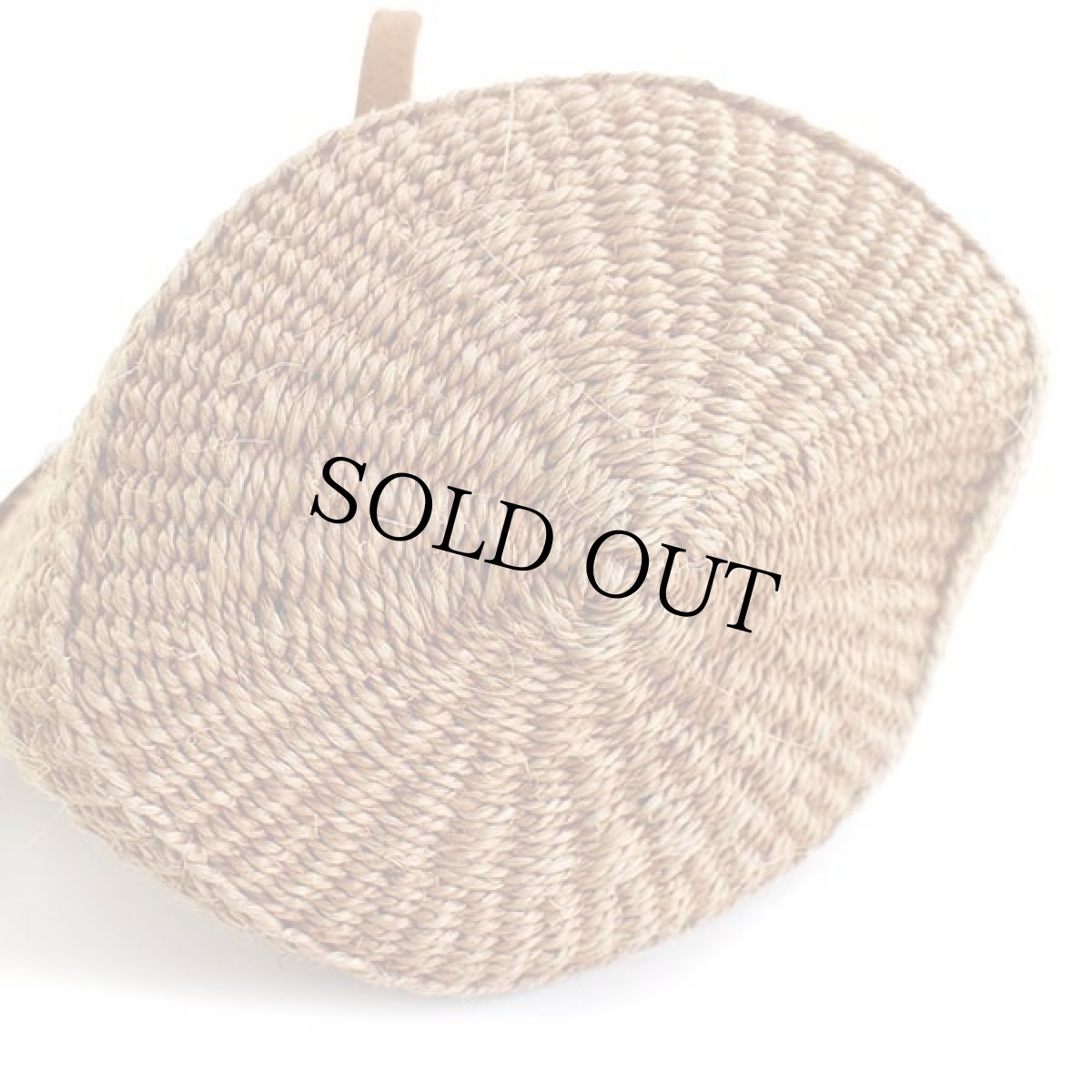 画像5: カービング レザー×編み込み かご ショルダーバッグ (5)