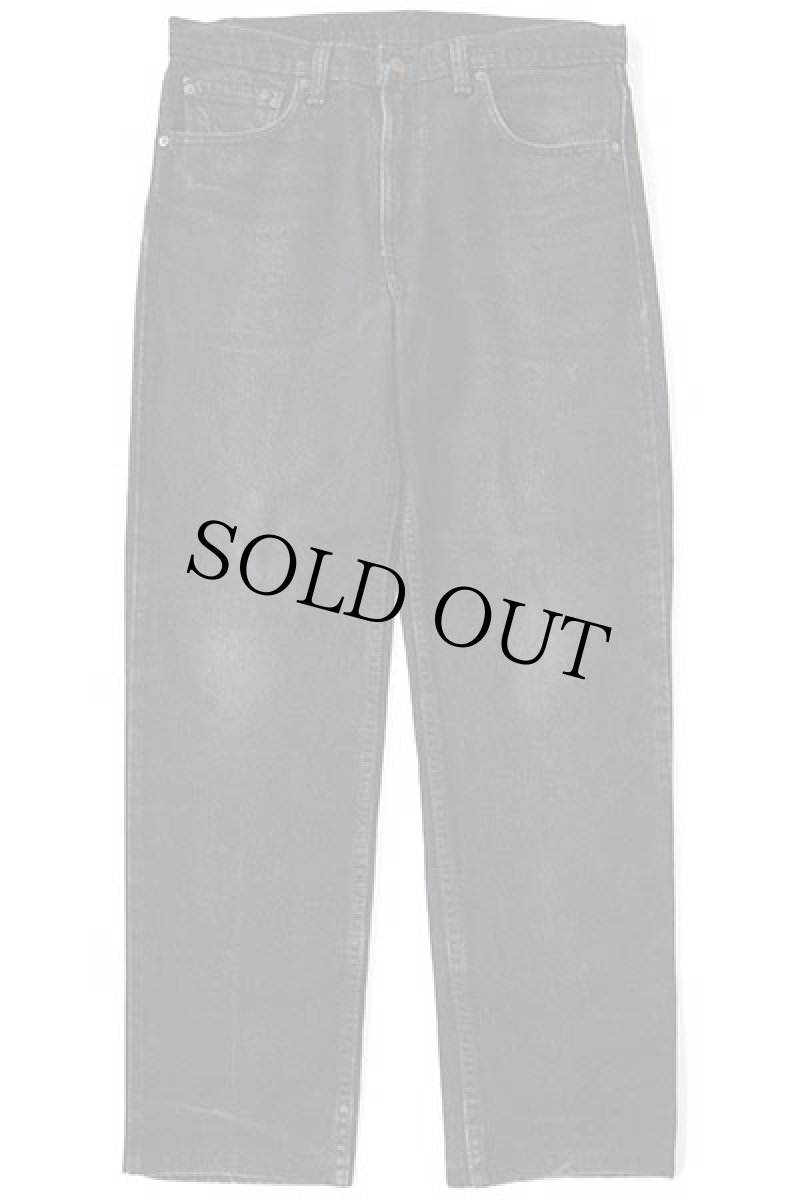 画像2: 90s カナダ製 Levi'sリーバイス 512 ブラック デニムパンツ ペンキ飛び w34 (2)