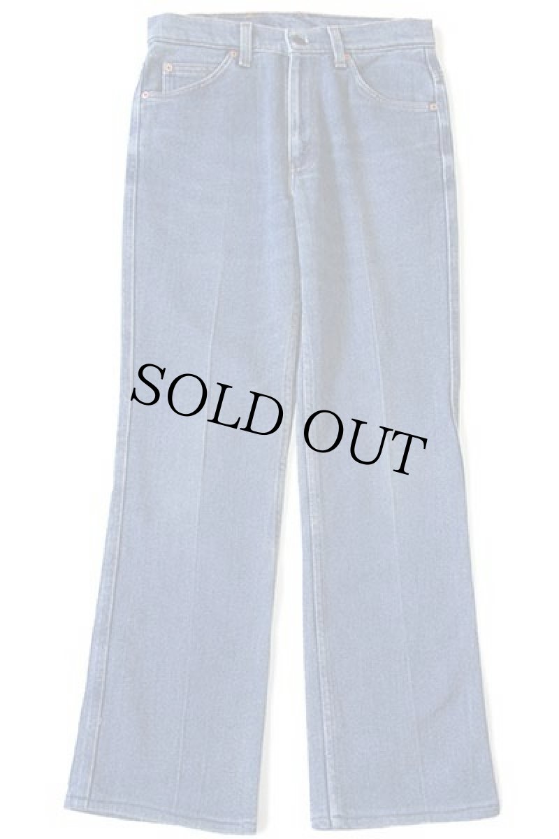 画像2: 00s ポーランド製 Levi'sリーバイス 417 STA-PRESTスタプレ ストレッチ デニムパンツ w30★ユーロ ブーツカット (2)