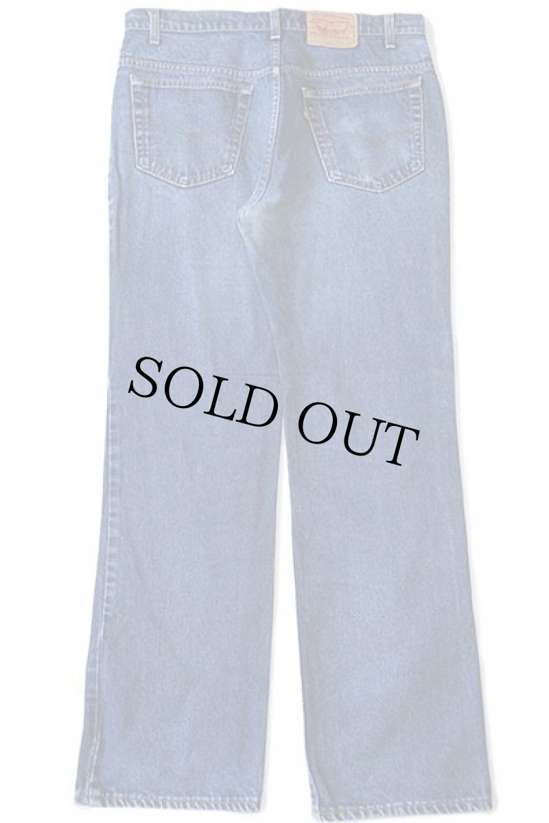 画像3: 80s USA製 Levi'sリーバイス 517 デニムパンツ w36 L33★58 ブーツカット (3)