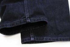 画像8: 00s USA製 Levi'sリーバイス 550 ブラック デニムパンツ w42 L32★161 (8)