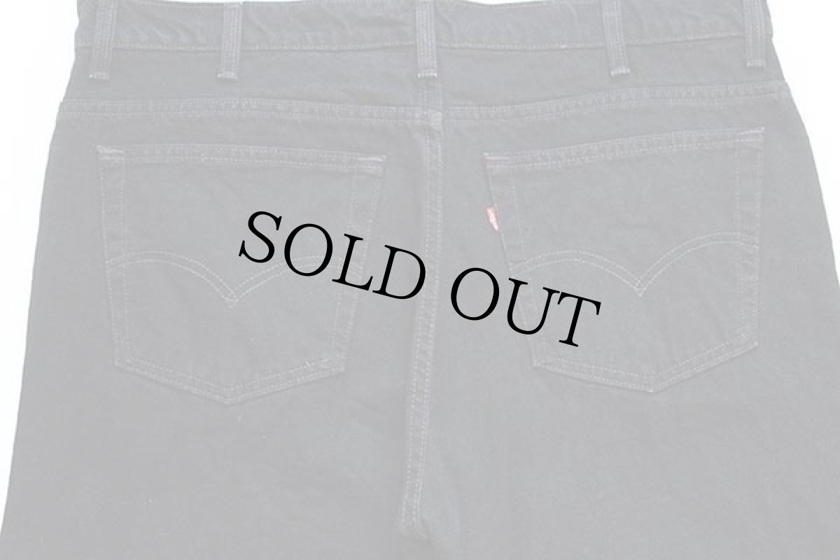 画像5: 90s USA製 Levi'sリーバイス 505 ブラック デニムパンツ w42 L30★60 (5)