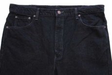 画像4: 90s USA製 Levi'sリーバイス 505 ブラック デニムパンツ w42 L30★60 (4)