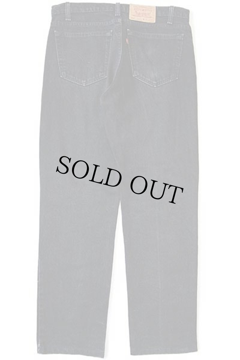 画像3: 90s カナダ製 Levi'sリーバイス 512 ブラック デニムパンツ ペンキ飛び w34 (3)