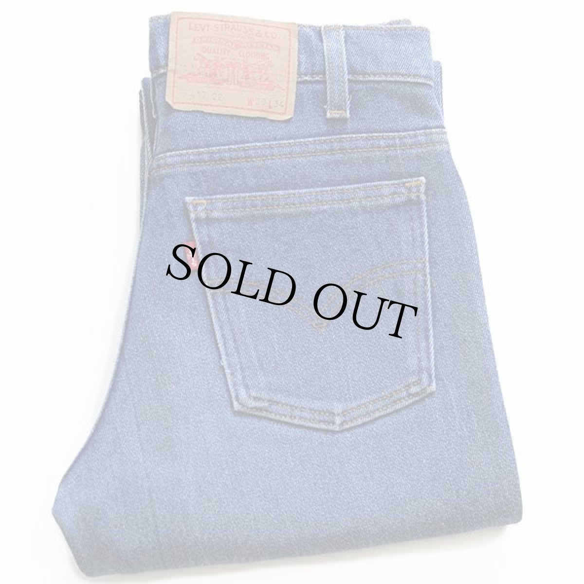 画像1: 00s ポーランド製 Levi'sリーバイス 417 STA-PRESTスタプレ ストレッチ デニムパンツ w30★ユーロ ブーツカット (1)