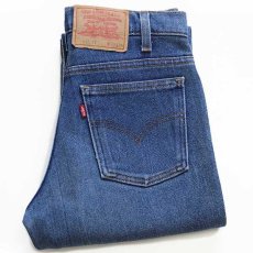 画像1: 00s ポーランド製 Levi'sリーバイス 417 STA-PRESTスタプレ ストレッチ デニムパンツ w30★ユーロ ブーツカット (1)