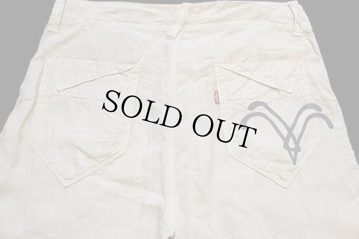 画像5: 00s Levi'sリーバイス リネンパンツ ベージュ w31★ユーロ (5)