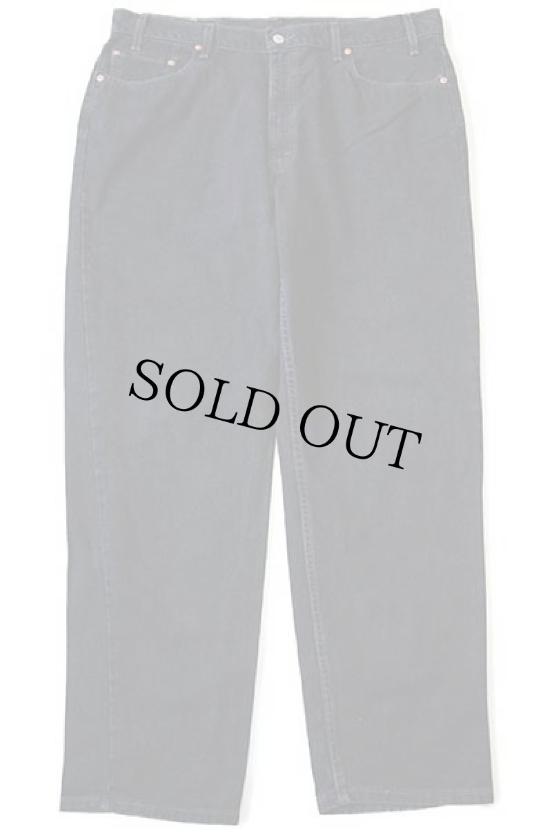 画像2: 00s USA製 Levi'sリーバイス 550 ブラック デニムパンツ w42 L32 (2)