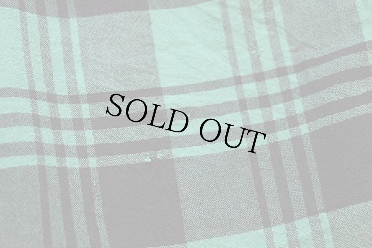 画像6: 90s USA製 GAPギャップ チェック ボタンダウン オックスフォード コットンシャツ 緑×黒 L (6)